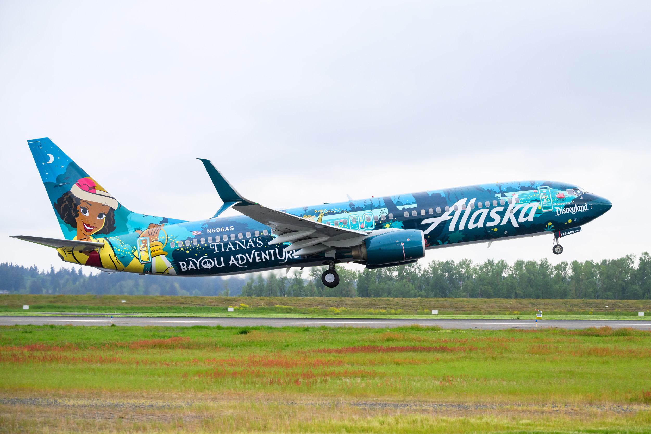 Alaska Airlines Disney Tiana’s Bayou Adventure