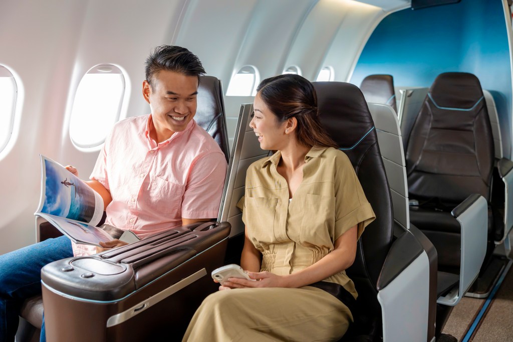 A330 first class product shot