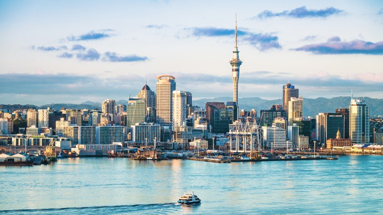 Header image of Auckland, New Zealand